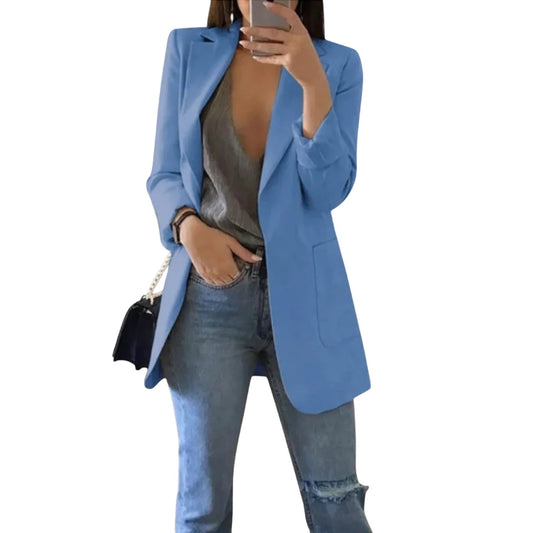 Victoria – Eleganter Langblazer für Damen